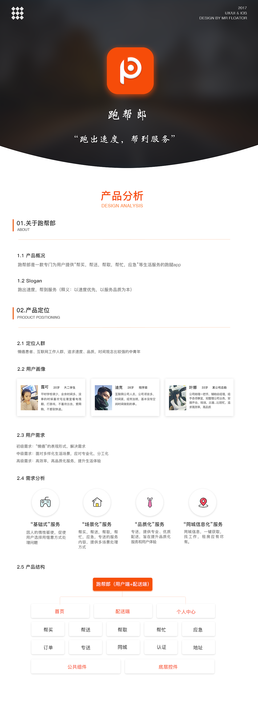 跑腿app-跑帮郎（图ZMTAzMDI2OTEy） - APP界面 - 站酷设计师Zaiyeah原创素材 - 站酷ZCOOL