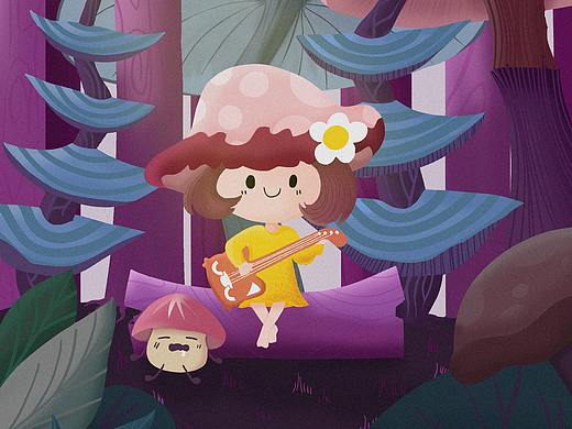 蘑菇少女