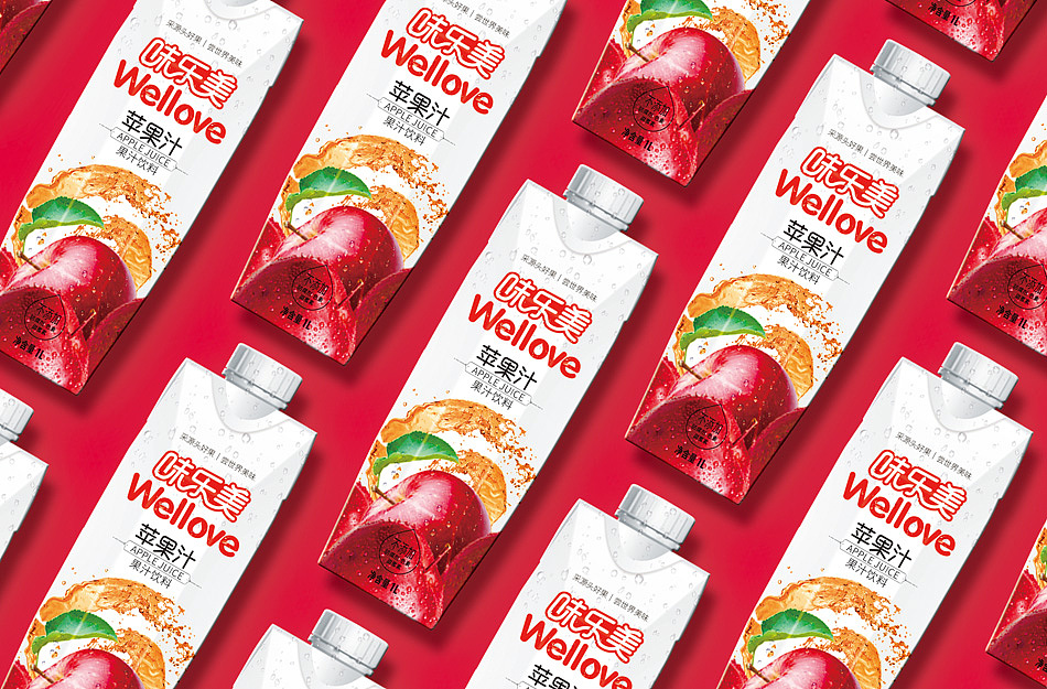 味乐美饮料包装设计原创作品