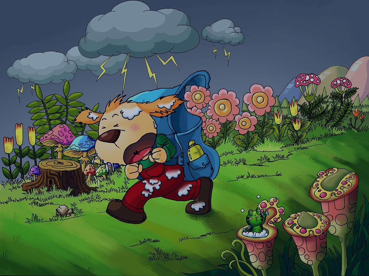 插畫（圖ZNjMwMjI1MzI=） - 創(chuàng)作習(xí)作 - 站酷設(shè)計(jì)師lican12345原創(chuàng)素材 - 站酷ZCOOL