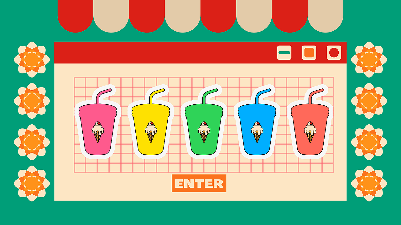 蜜雪冰城甜妹凉茶提案（图ZMzQ2MjE0MzA0） - 商业插画 - 站酷设计师空喜设计原创素材 - 站酷ZCOOL