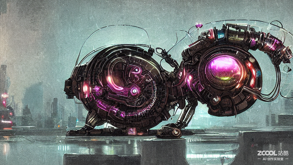 ai创作实验室#机械蜗牛