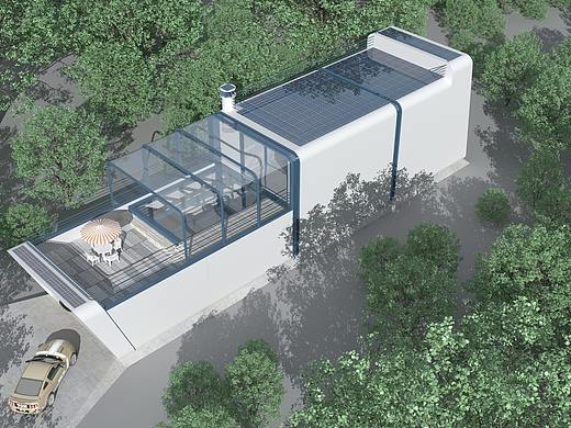 占地7X30米农村自建房别墅设计