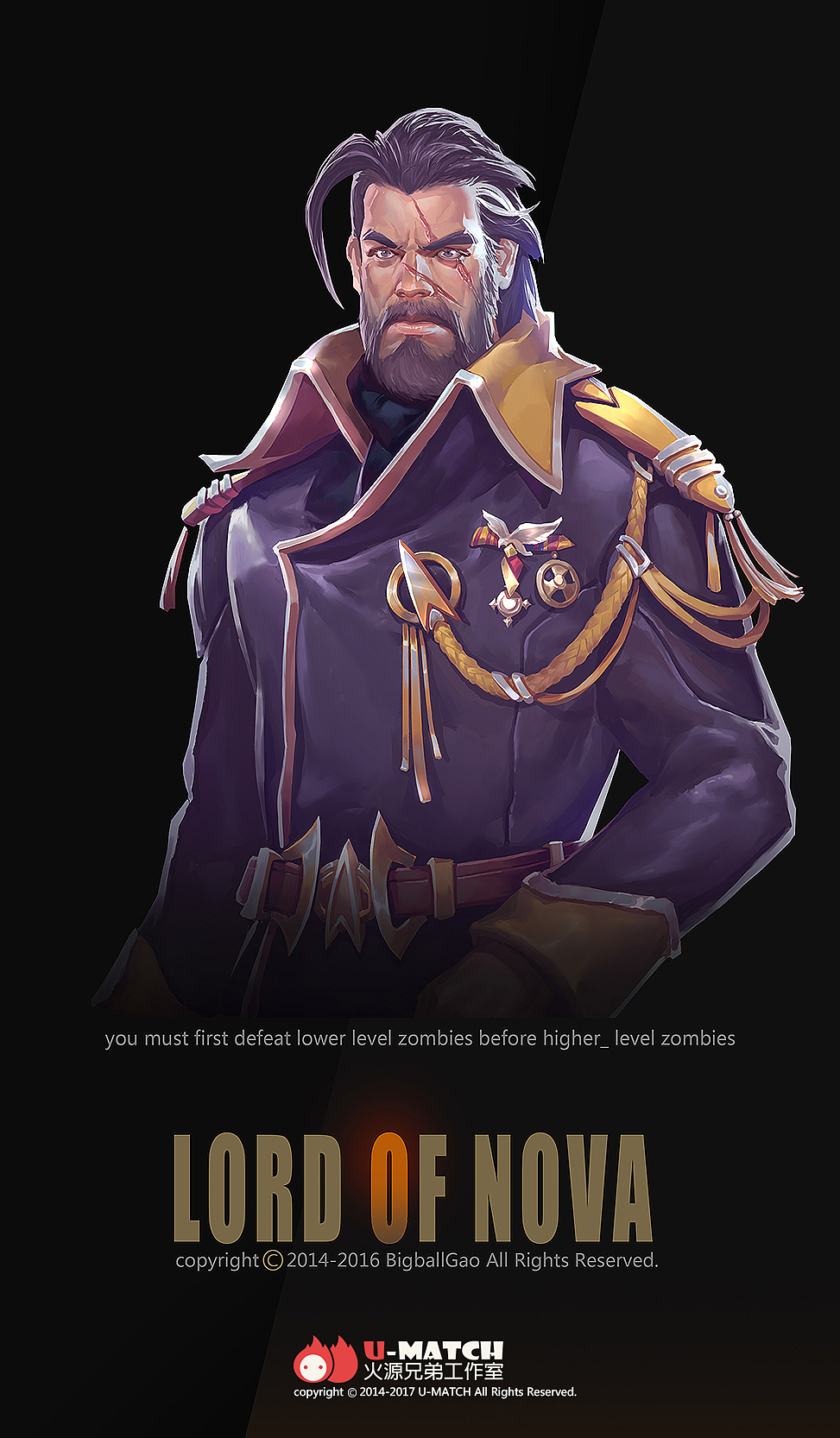 工作室去年为一个海外游戏做的设计