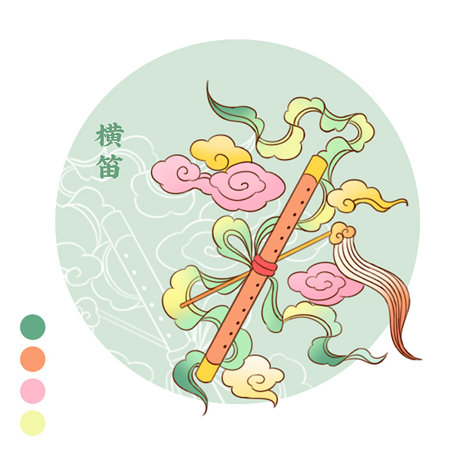 《暗八仙》（图ZMjAzMzM0ODc2） - 创作习作 - 站酷设计师_longanlism原创素材 - 站酷ZCOOL