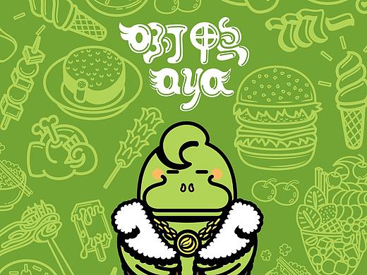 鸭卡通形象延展应用