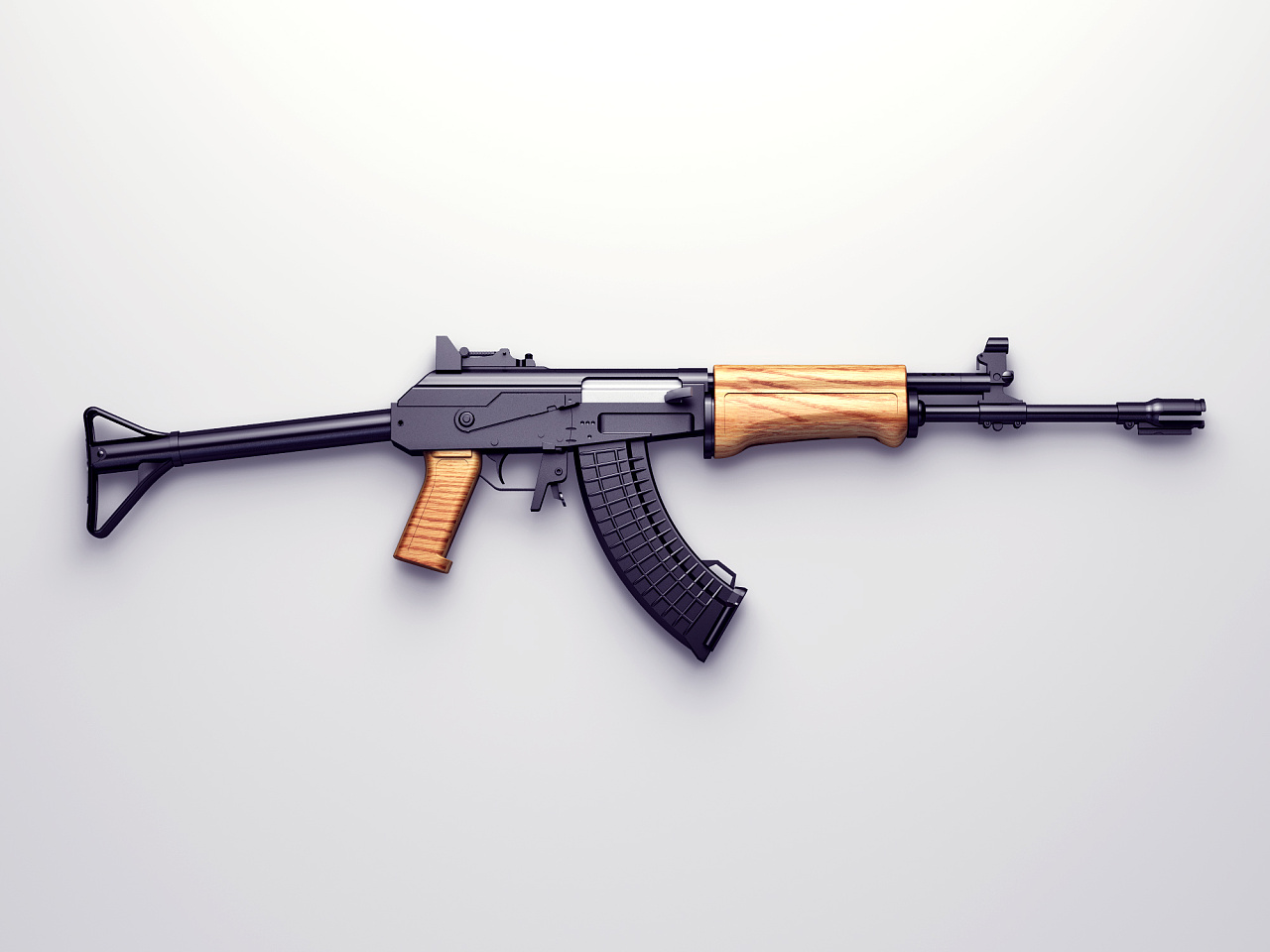 枪模AK47 玩具 场景拍摄 产品拍摄 穿越火线|摄影|产品摄影|karlllll - 原创作品 - 站酷 (ZCOOL)