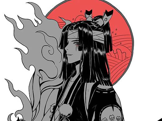 手绘插画