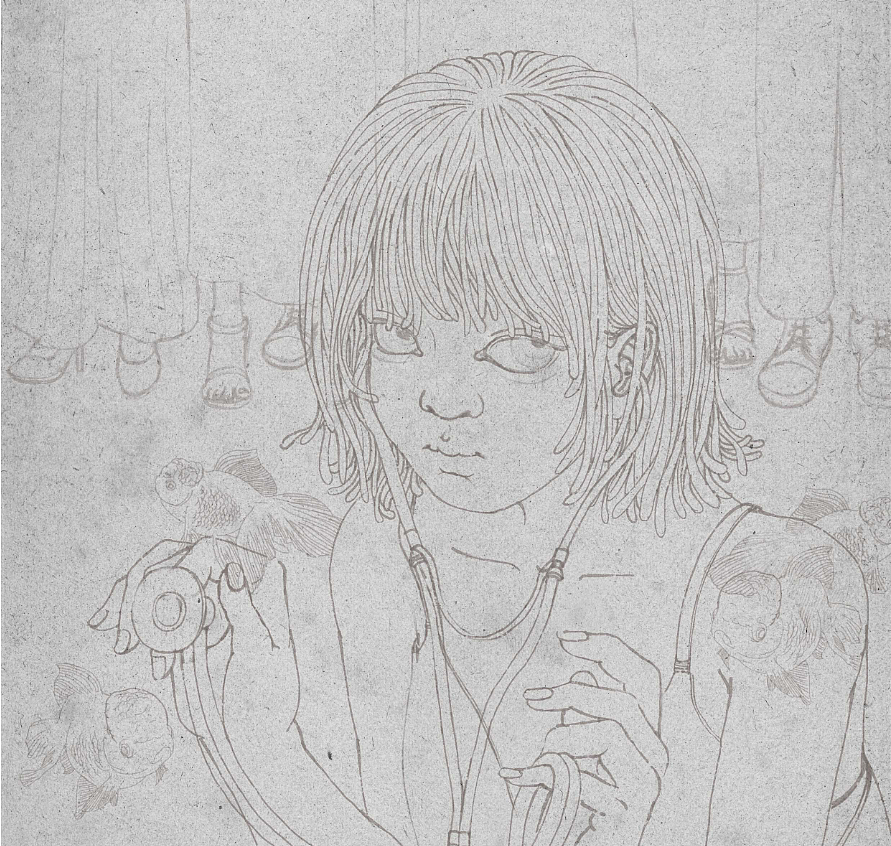 关于女性困境的感知与情绪传递《She said She's sad》（图ZMjQyMTYxODg0） - 艺术插画 - 站酷设计师大饼包菜原创素材 - 站酷ZCOOL