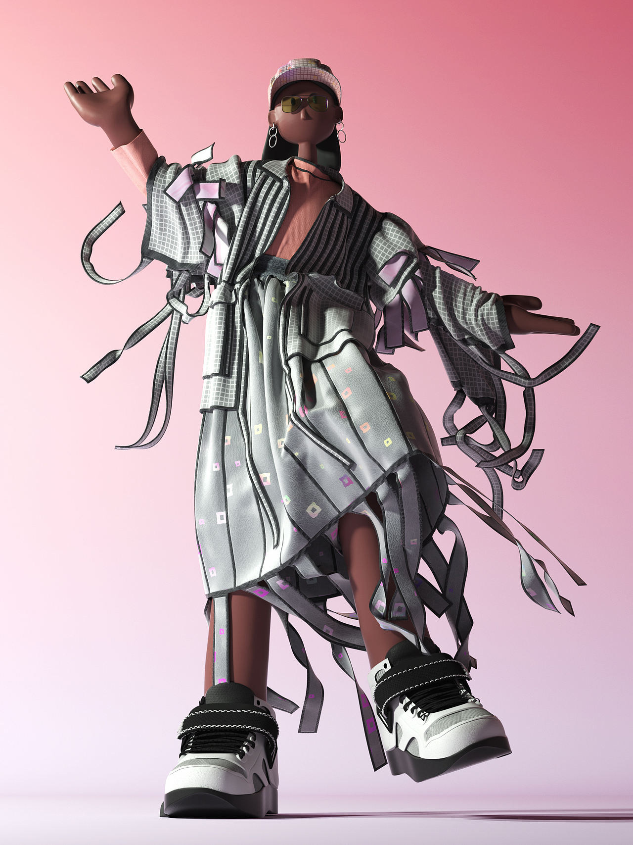 C4D角色穿搭集（图ZMjUwNjk0NTEy） - 人物/生物 - 站酷设计师007腾飞原创素材 - 站酷ZCOOL