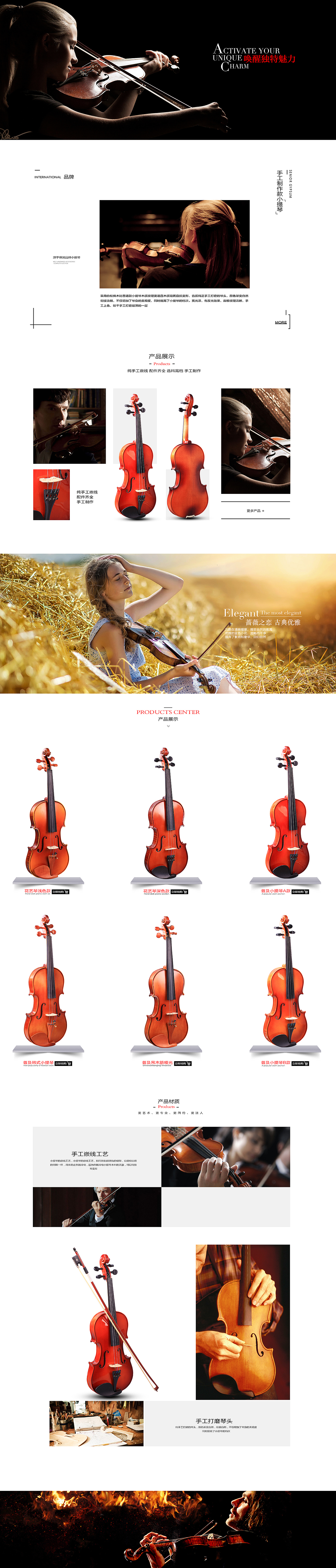 小提琴专题页面