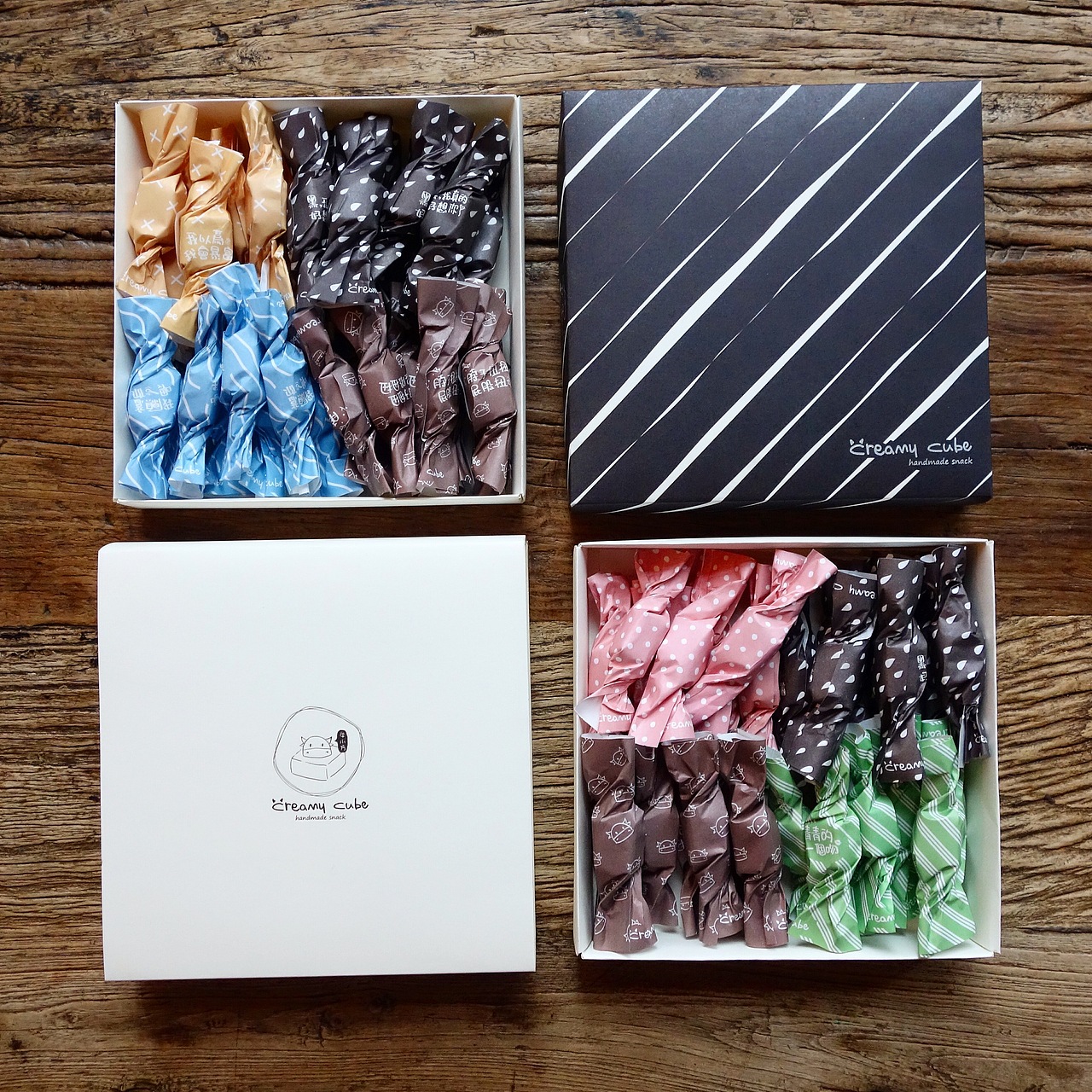 牛小方|手工奶制小点|手心的温度缔造艺术|牛轧糖【圣诞上市】 礼盒+单品