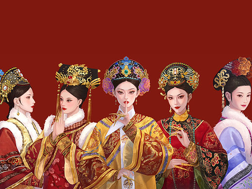 甄嬛传官方授权,与南楼合作的卡牌