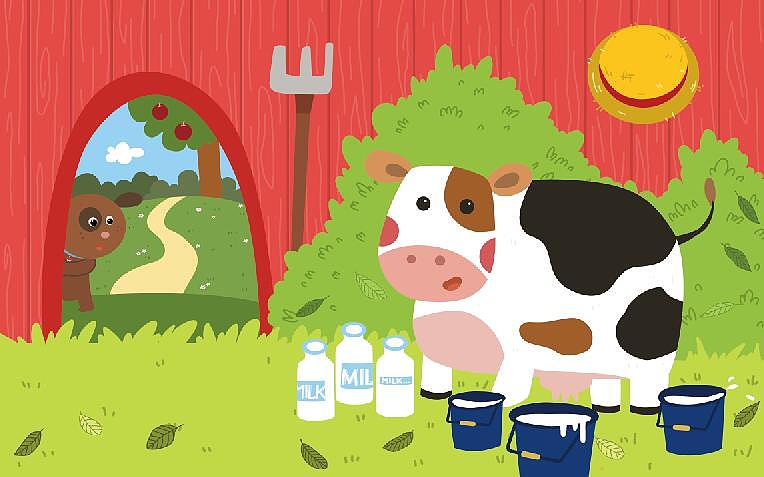 一套低幼农场故事的游戏书（图ZOTA4MTQ0NjA=） - 儿童插画 - 站酷设计师夏墩墩原创素材 - 站酷ZCOOL