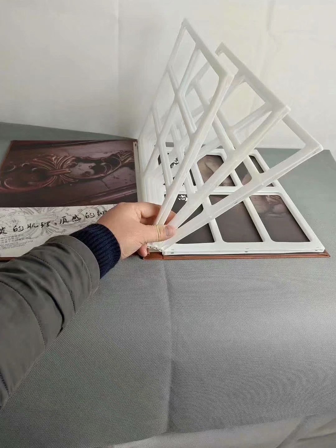 板材样品册制作汽车脚垫样品册加工汽车坐垫色卡册生产