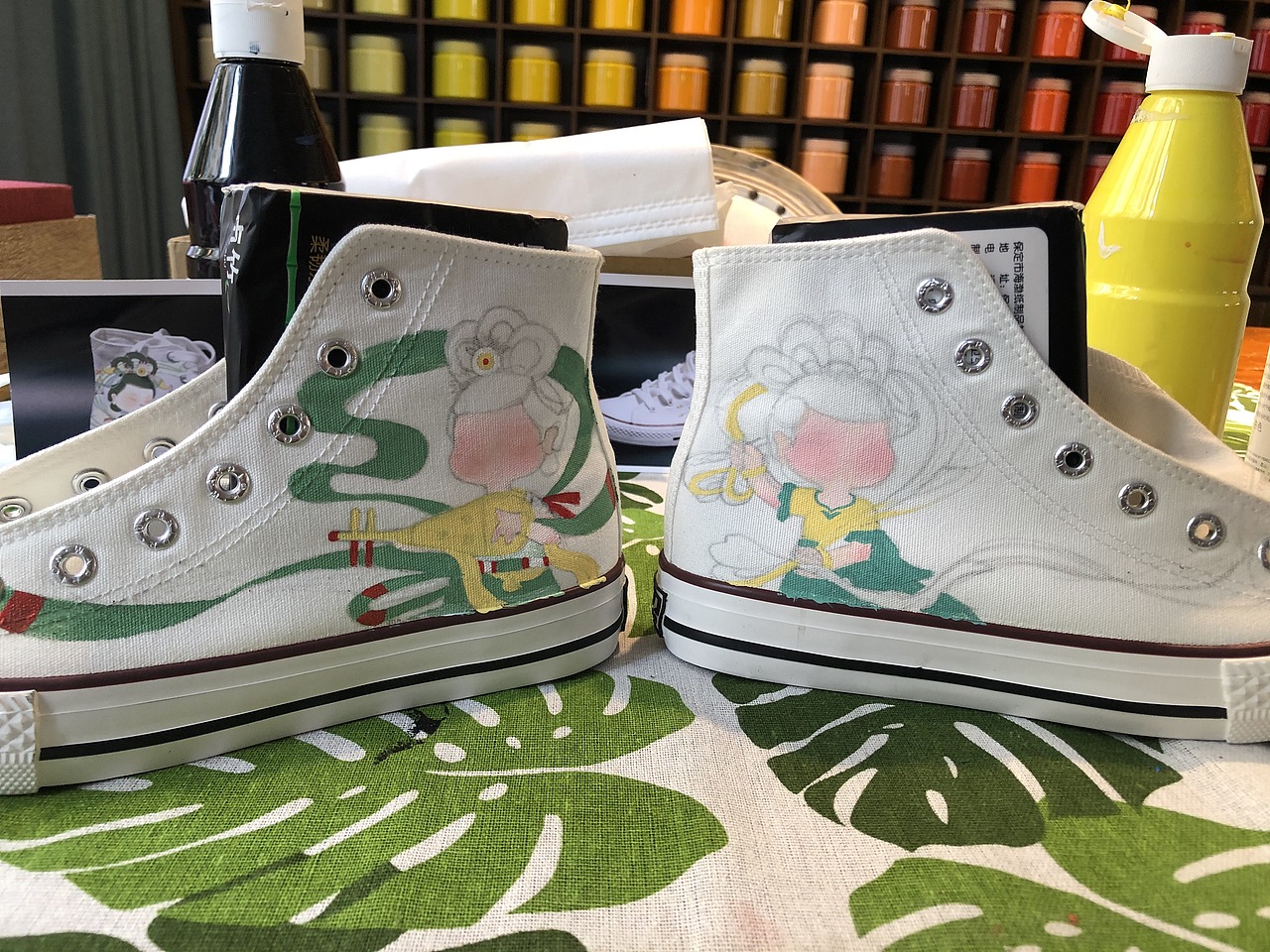 手绘鞋（图ZMjI2MTg0NjEy） - 其他 - 站酷设计师鬼鬼0210原创素材 - 站酷ZCOOL