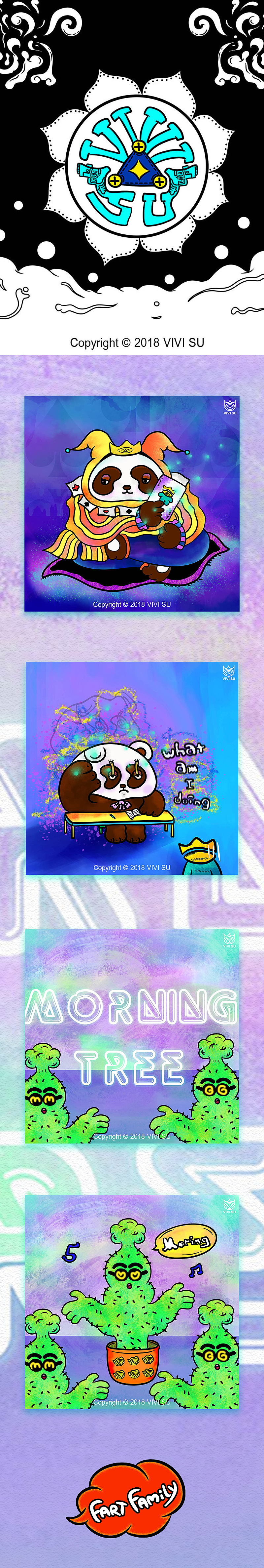 2018年度作品总结（图ZMTQwNDA4ODE2） - 概念设定 - 站酷设计师VIVISU_ART原创素材 - 站酷ZCOOL