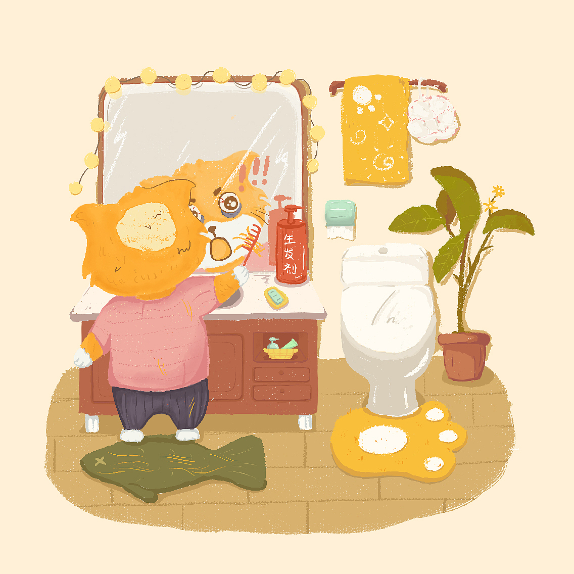 画的一些节气节日（图ZMTY3NTMyNjMy） - 艺术插画 - 站酷设计师牙芽楽原创素材 - 站酷ZCOOL