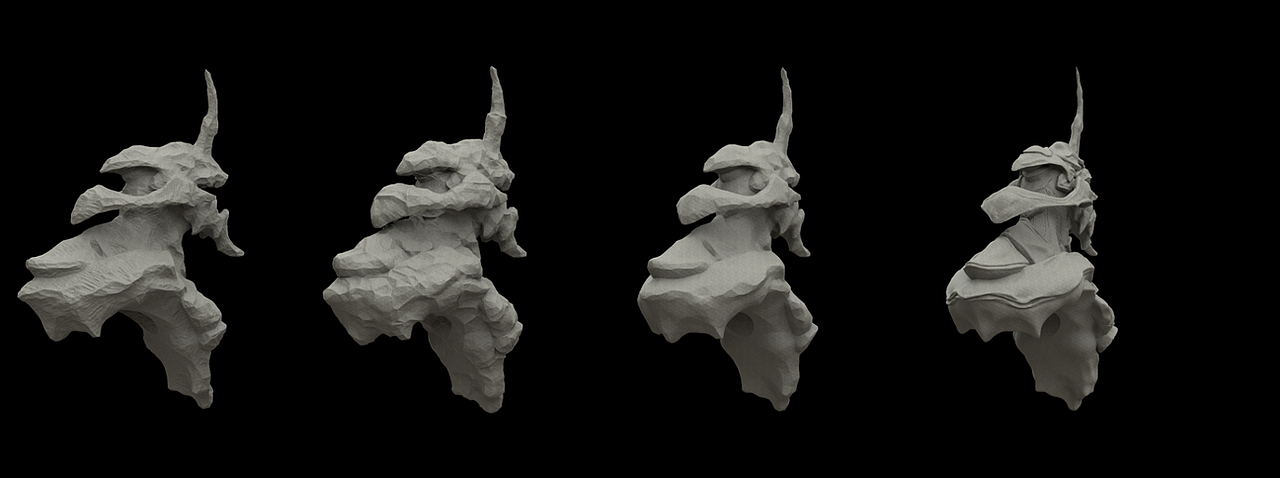 houdini 岩石包裹过程测试（图ZMjQ1MjczMjMy） - 人物/生物 - 站酷设计师sun_haru原创素材 - 站酷ZCOOL