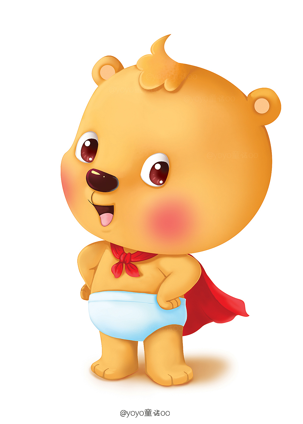 婴儿宝宝尿不湿卡通人物