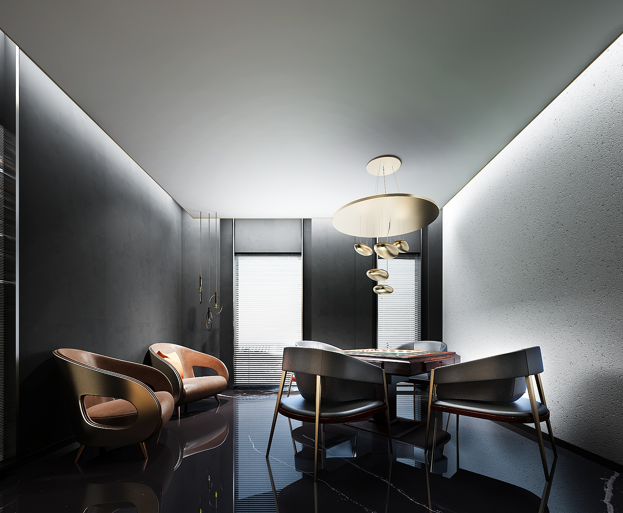 私人会所（图ZMTI1NzQ2MzIw） - 家装设计 - 站酷设计师魏丶十七原创素材 - 站酷ZCOOL