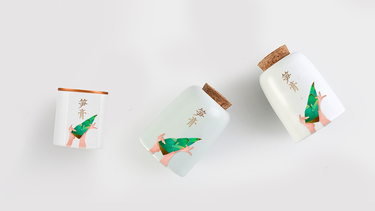 特产包装插画人物 —— 竹笋姑娘（图ZMTcwMTMxNjky） - 包装 - 站酷设计师李狗黛原创素材 - 站酷ZCOOL