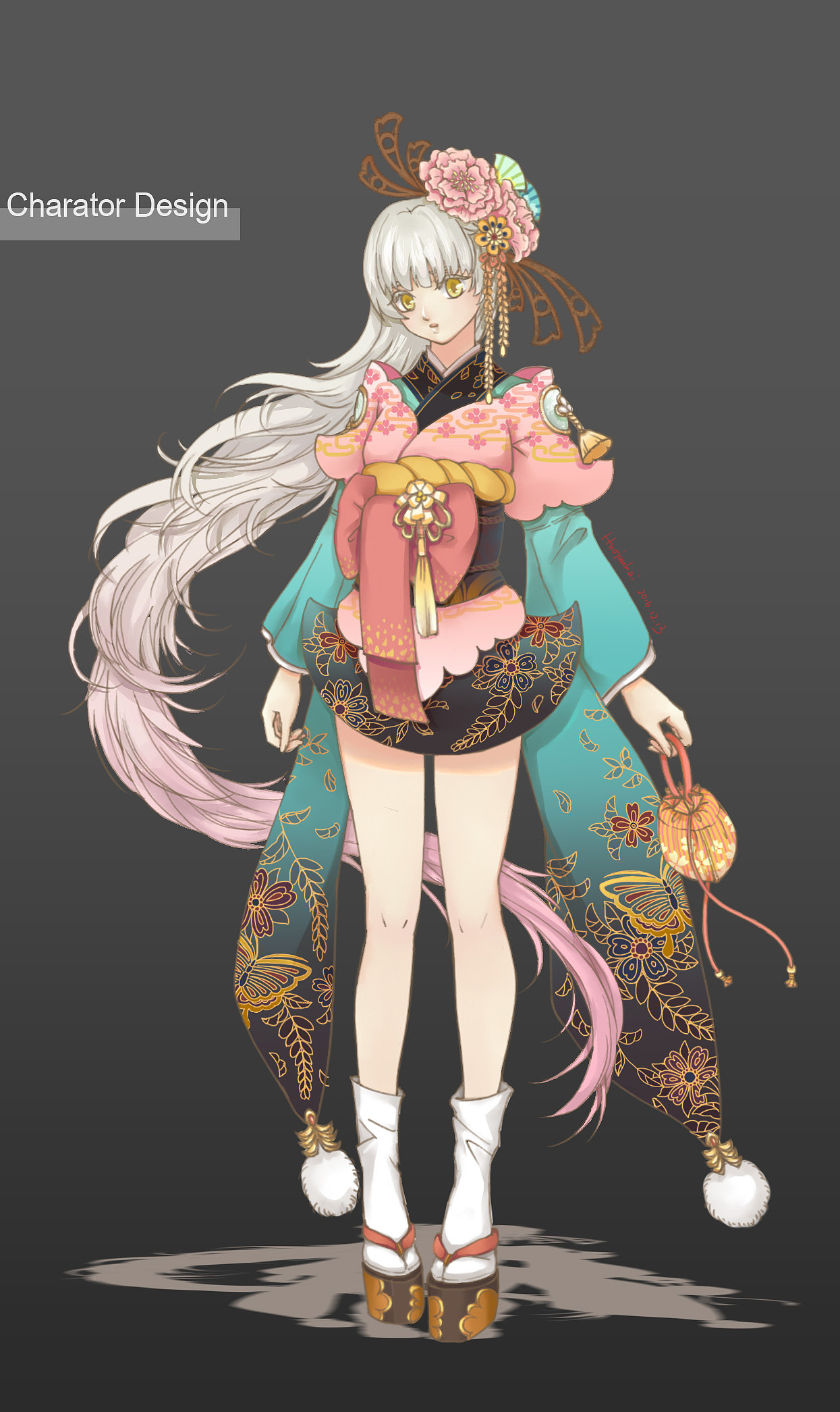 人设日风|插画|游戏原画|chai_wang - 原创作品 - 站酷 (zcool)