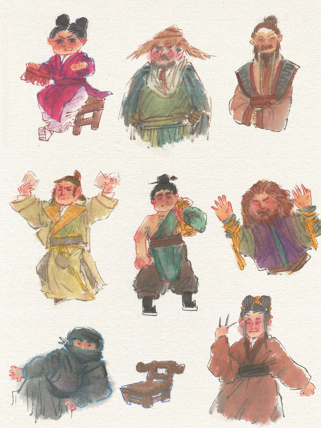 生宣画出国风韵味