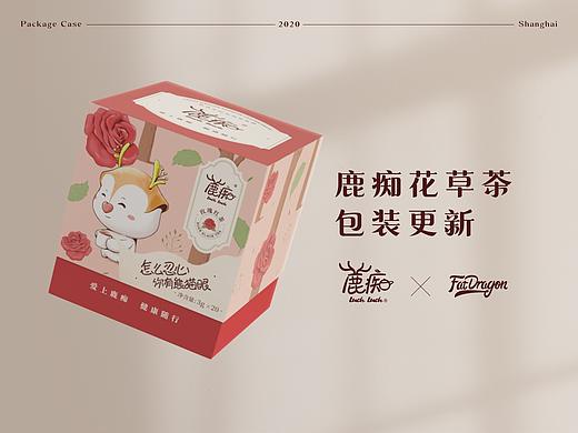 包装设计案例丨鹿痴花草茶包装设计