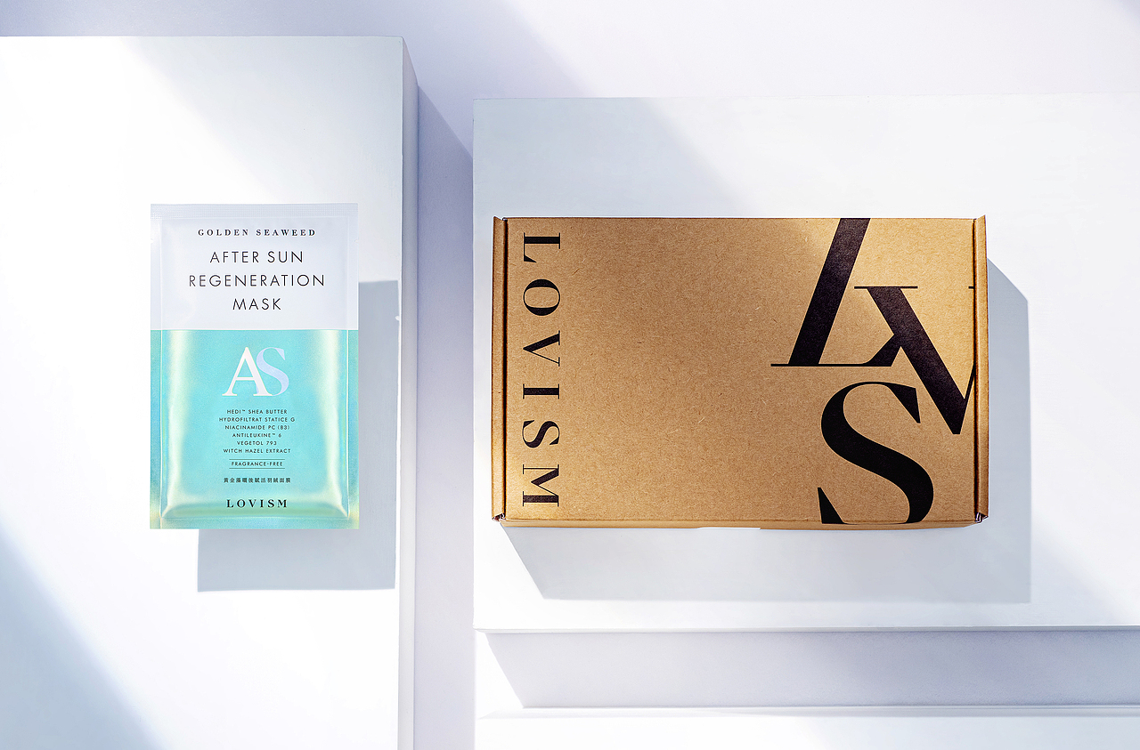 LOVISM｜AFTER-SUN MASK（图ZMjc3MDgzMzM2） - 品牌 - 站酷设计师劉家芸LIUJIAYUN原创素材 - 站酷ZCOOL