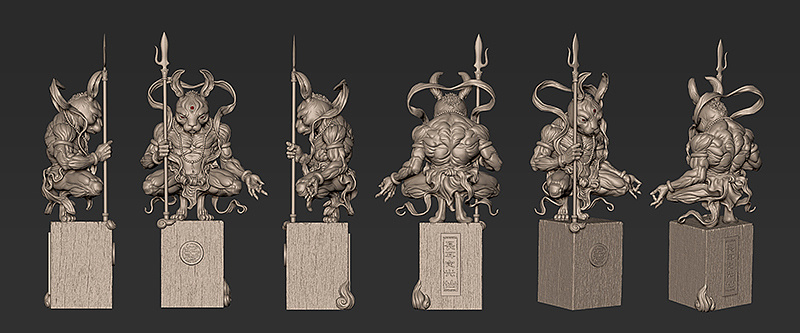 MP Studio & 明子 合作作品《长耳定光仙》