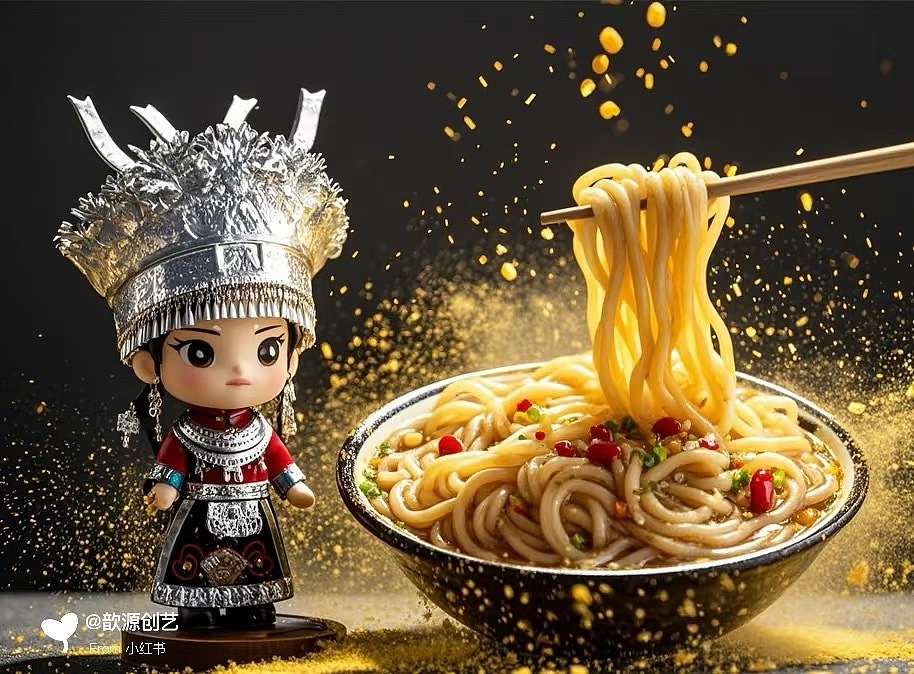 苗家酸汤面 美食的诱惑（图ZMzc5MDg0OTY4） - 产品摄影 - 站酷设计师歆的界原创素材 - 站酷ZCOOL