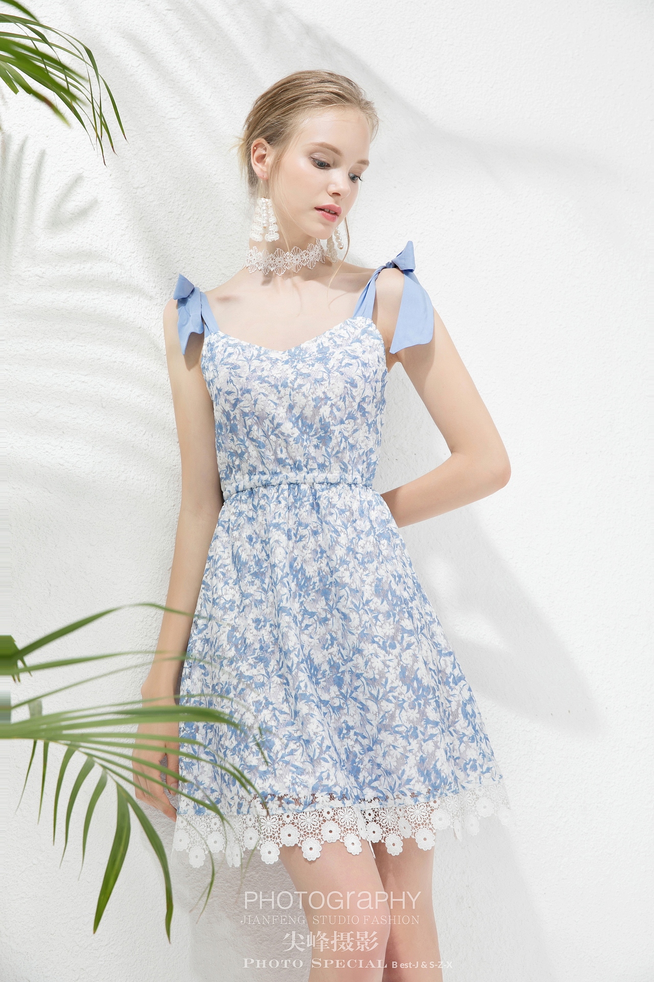 春夏连衣裙拍摄