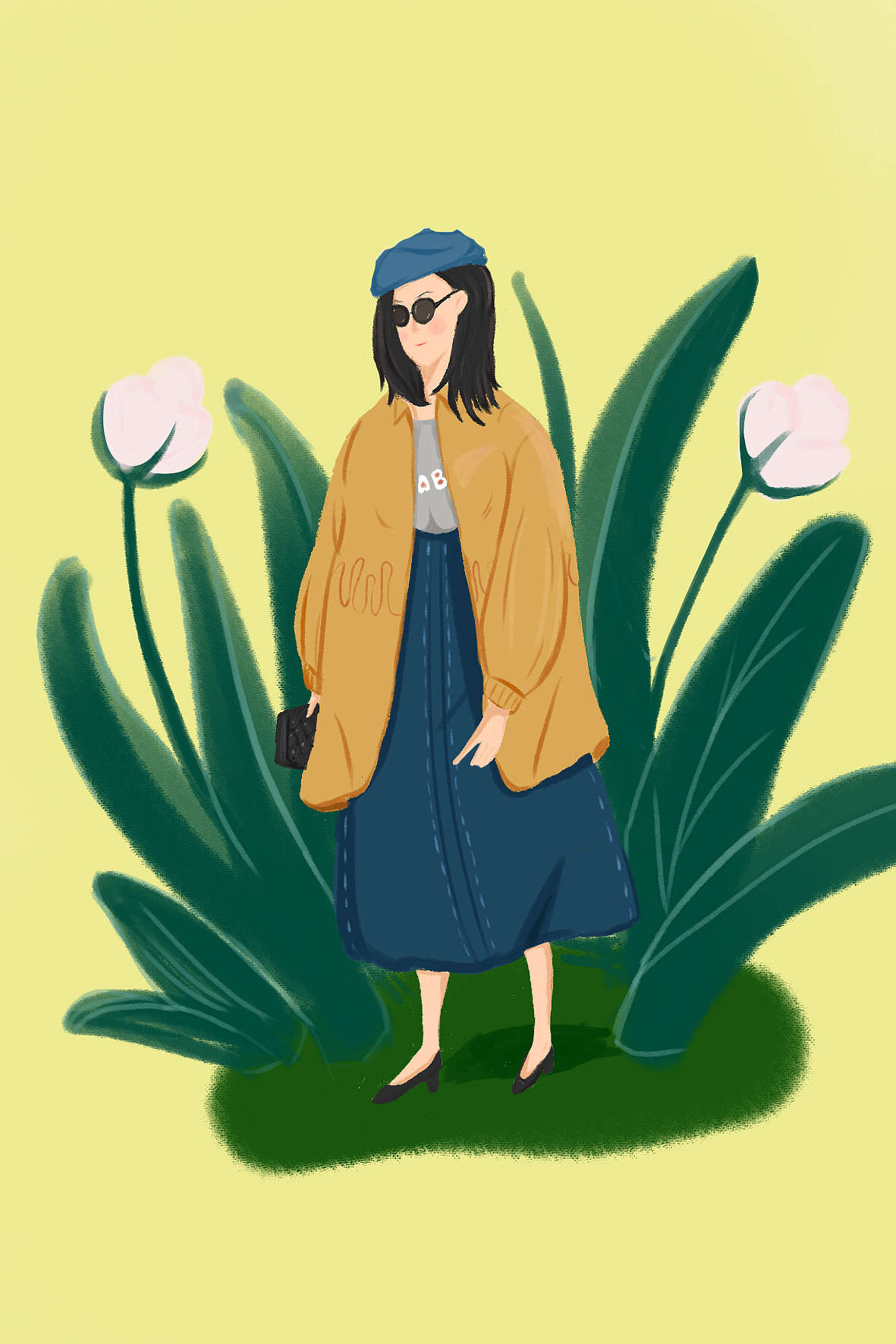 简单的商业插画