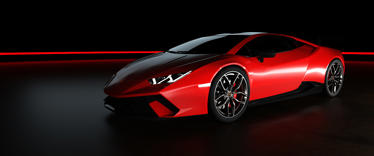 自学C4D/兰博基尼 Lamborghini Huracan