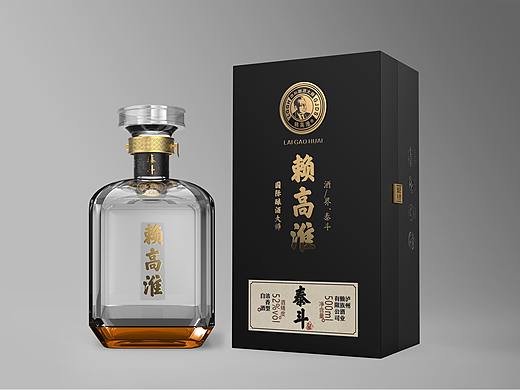 赖高淮泰斗酒 酒包装设计 酱酒 酒包装