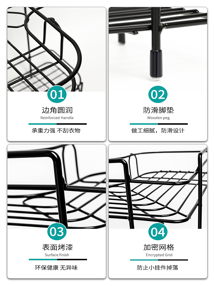 厨房三角置物架部分精修详情页