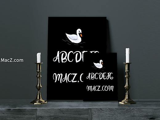 Scientesia可爱的签名手写字体