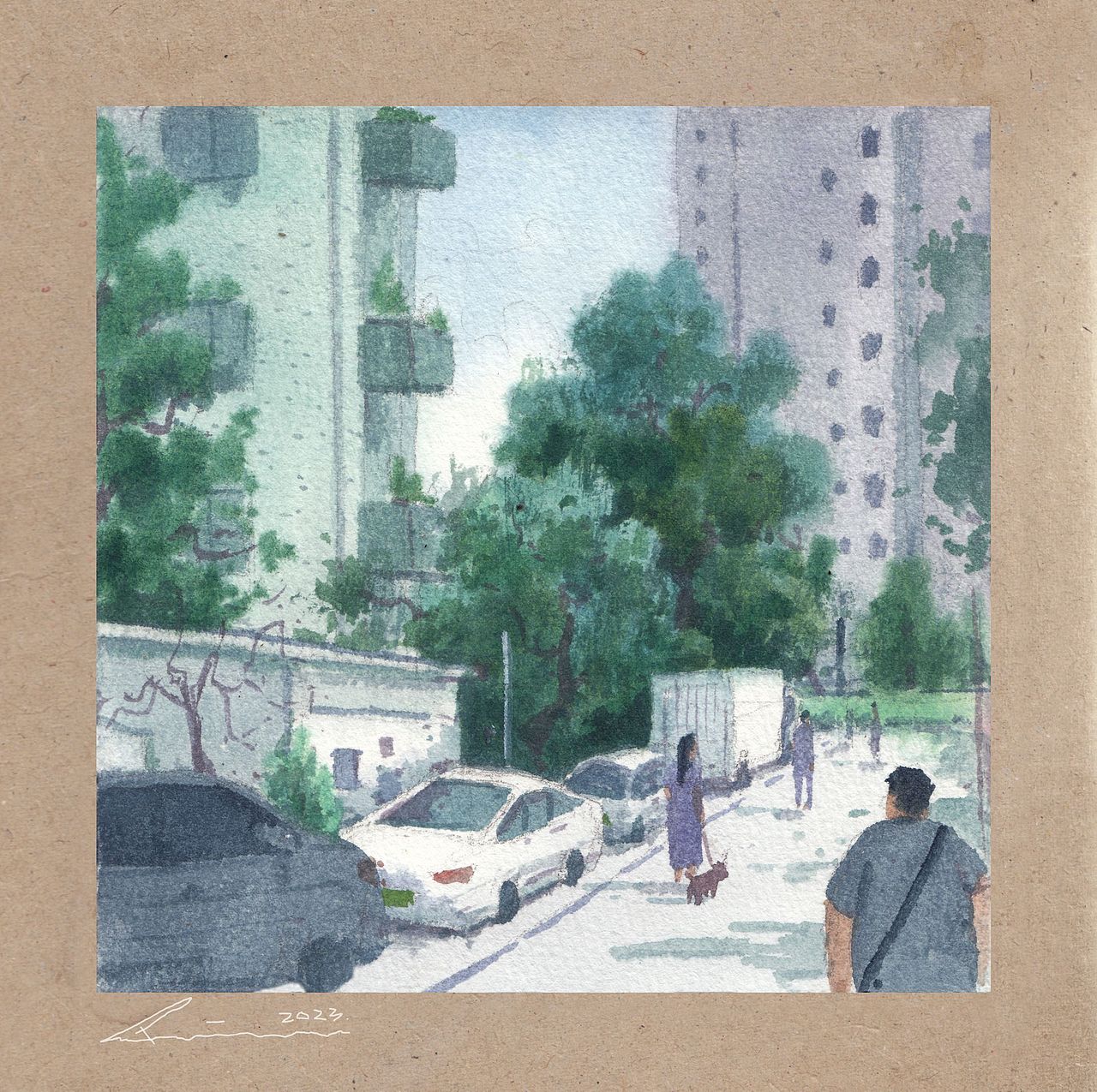 『画本系列』-我的第45本画本-绿色狂想曲主题习作（图ZMzUyNDk2OTU2） - 绘画 - 站酷设计师画画的陈一丘原创素材 - 站酷ZCOOL