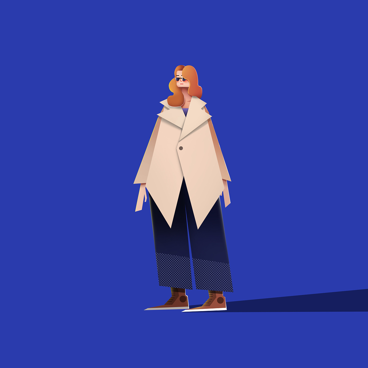 扁平化 小人|插画|艺术插画|粥晓困 - 原创作品 - 站酷 (zcool)