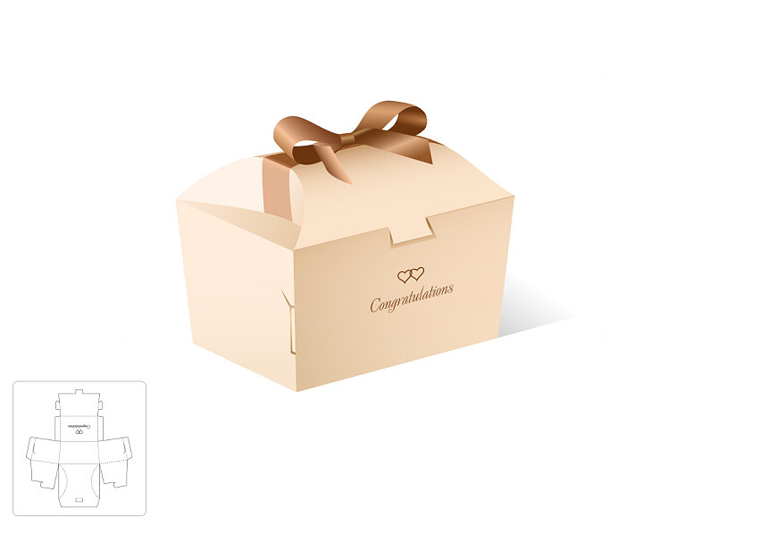 礼品包装盒-异形包装结构图（图ZMjc3MTA1MzMy） - 包装 - 站酷设计师鲸落素材原创素材 - 站酷ZCOOL