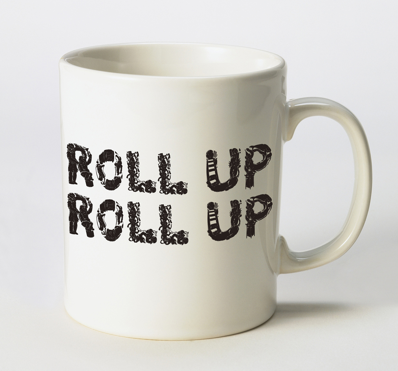 PETA动物公益保护组织字体设计-大写部分