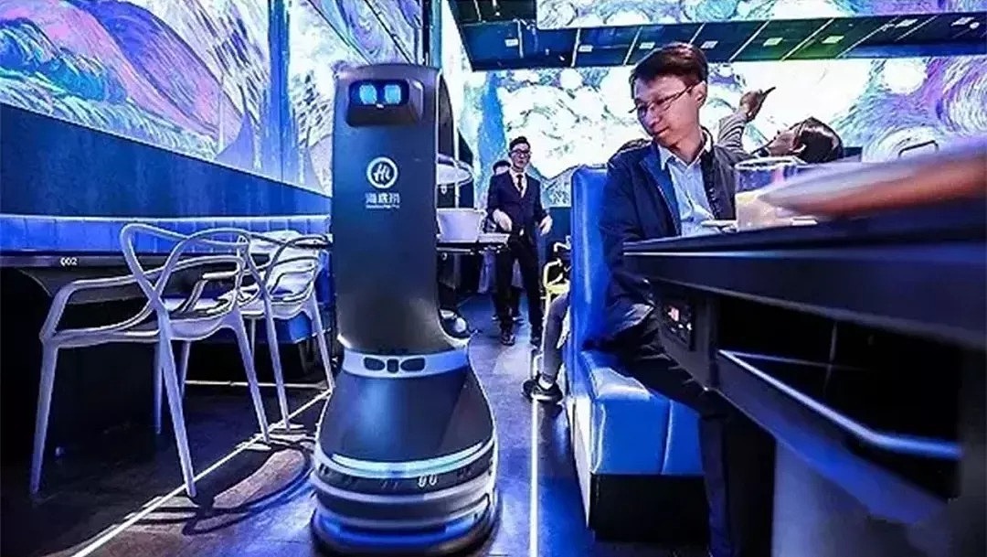 擎朗送餐机器人（图ZMTk1MDIyNDA0） - 电子产品 - 站酷设计师上海木马设计原创素材 - 站酷ZCOOL