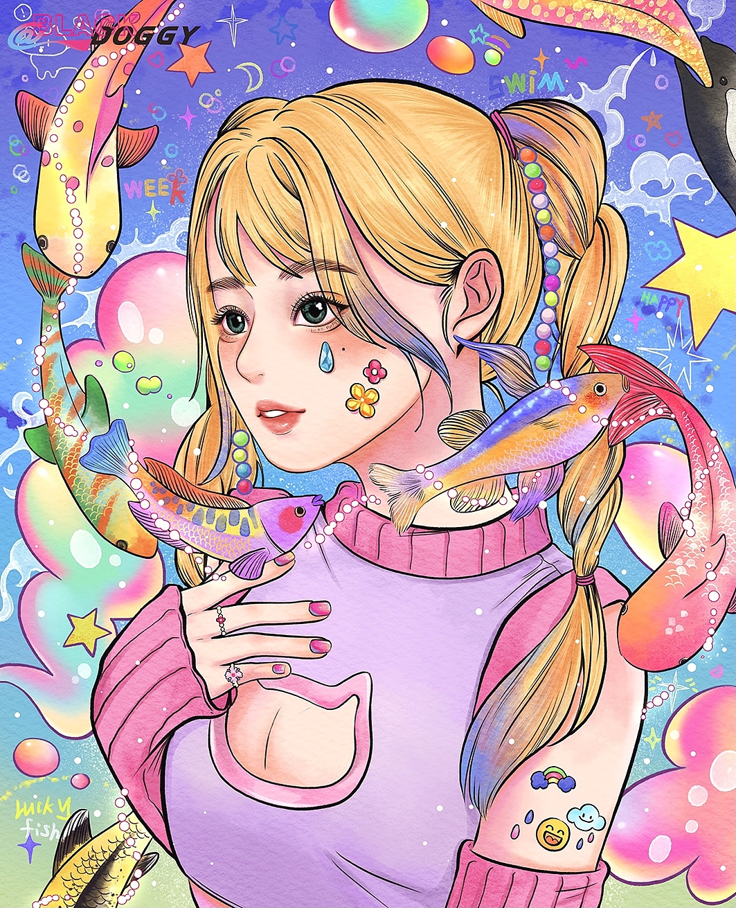 BLACKDOGGY近期作品整合（图ZMzA5NjI1NzA0） - 新锐潮流插画 - 站酷设计师BLACKDOGGY原创素材 - 站酷ZCOOL