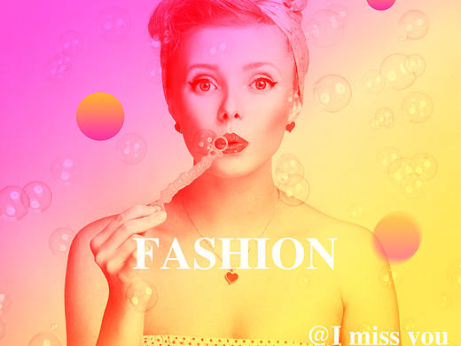 练习作品-PS-炫酷双色调