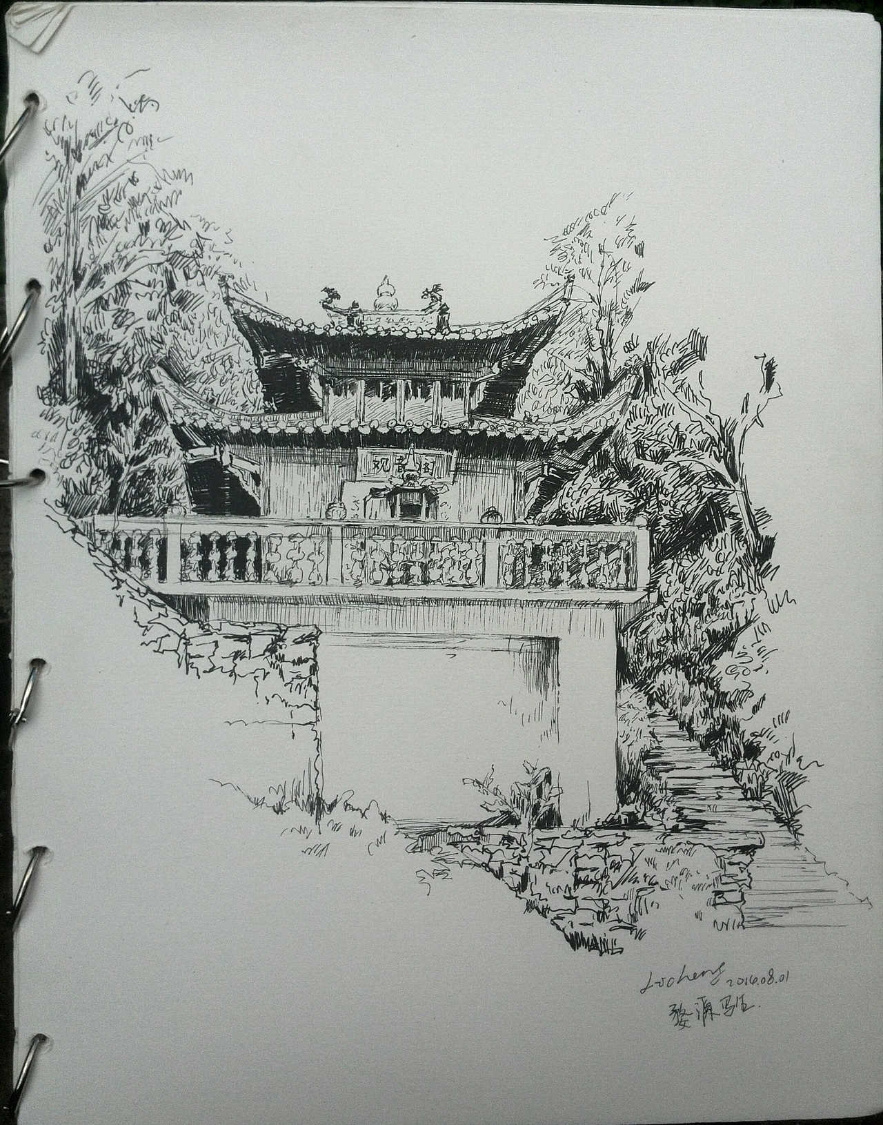 我的速写风景（图ZMjMzMTMyMDA=） - 绘画 - 站酷设计师李程ART原创素材 - 站酷ZCOOL
