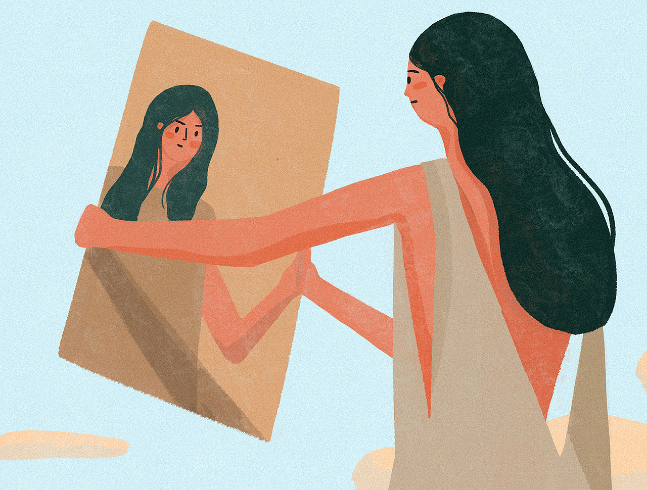 人物插画练习（图ZMjY5ODg1NDQ4） - 创作习作 - 站酷设计师小鱼干57原创素材 - 站酷ZCOOL