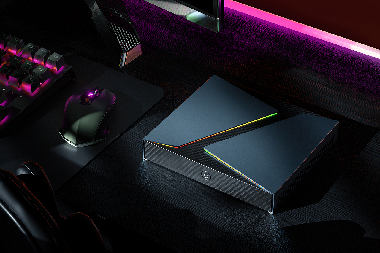 视觉三维渲染 —— 迷你电脑 / mini PC（图ZMzQzNjM0NjI4） - 场景 - 站酷设计师xiQiren原创素材 - 站酷ZCOOL