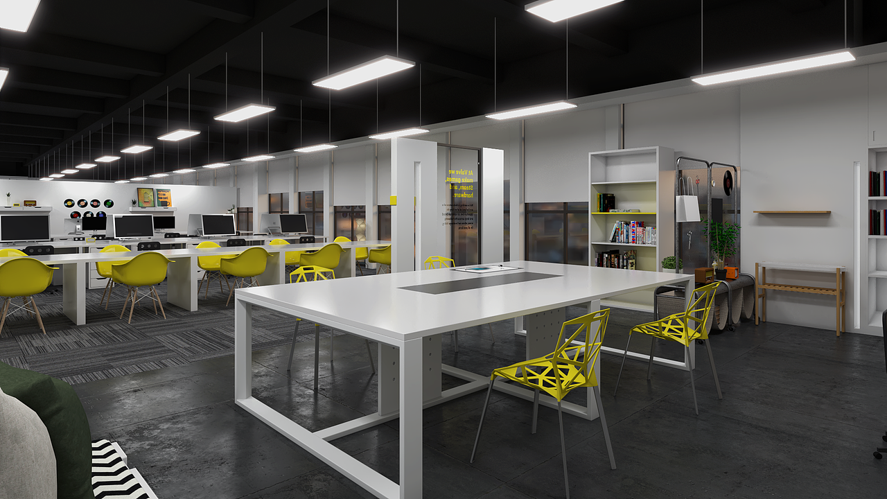 实验室学生区设计（图ZMTM1MzM1NTMy） - 建筑/空间 - 站酷设计师小白lrc原创素材 - 站酷ZCOOL