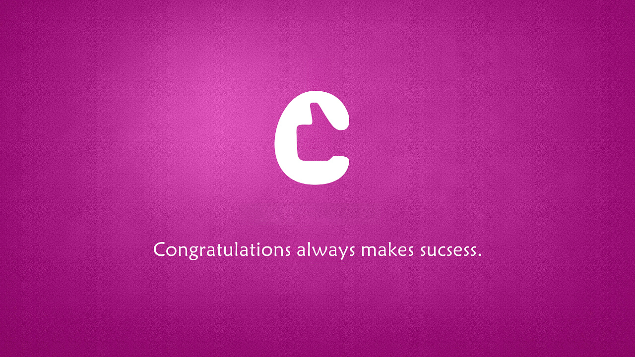 字母 正负形 图案设计